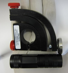 Articulating LED flashlight holder kit